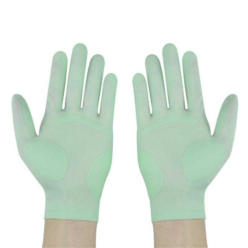 Guantes de nitrilo de alta temperatura, impermeables y resistentes al aceite, guantes de silicona reutilizables: 04