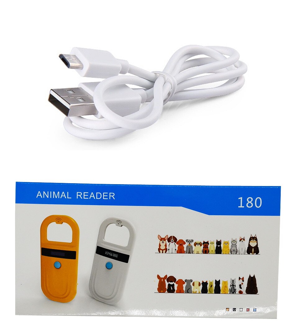 Lector de chips de animales para WS0-150, lector de microchip para perro/caballo/gato/serpiente, con almacenamiento, nueva actualización de , FDX-B 11784/5