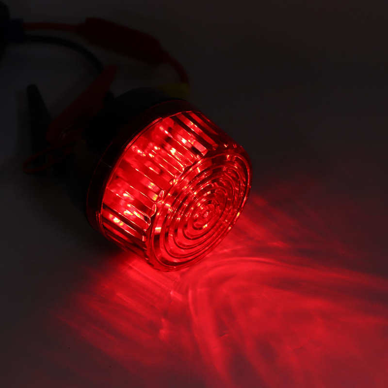 Industrial Signal Warning Lamp High Temperature Resistance Round Red LED Warning Light