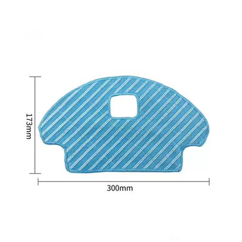 Paño de mopa de Cepillo Lateral de filtro HEPA para Ecovacs Deebot OZMO 930 960 PRO 930 DG36, repuestos de aspiradora robótica, accesorios: Amarillo claro