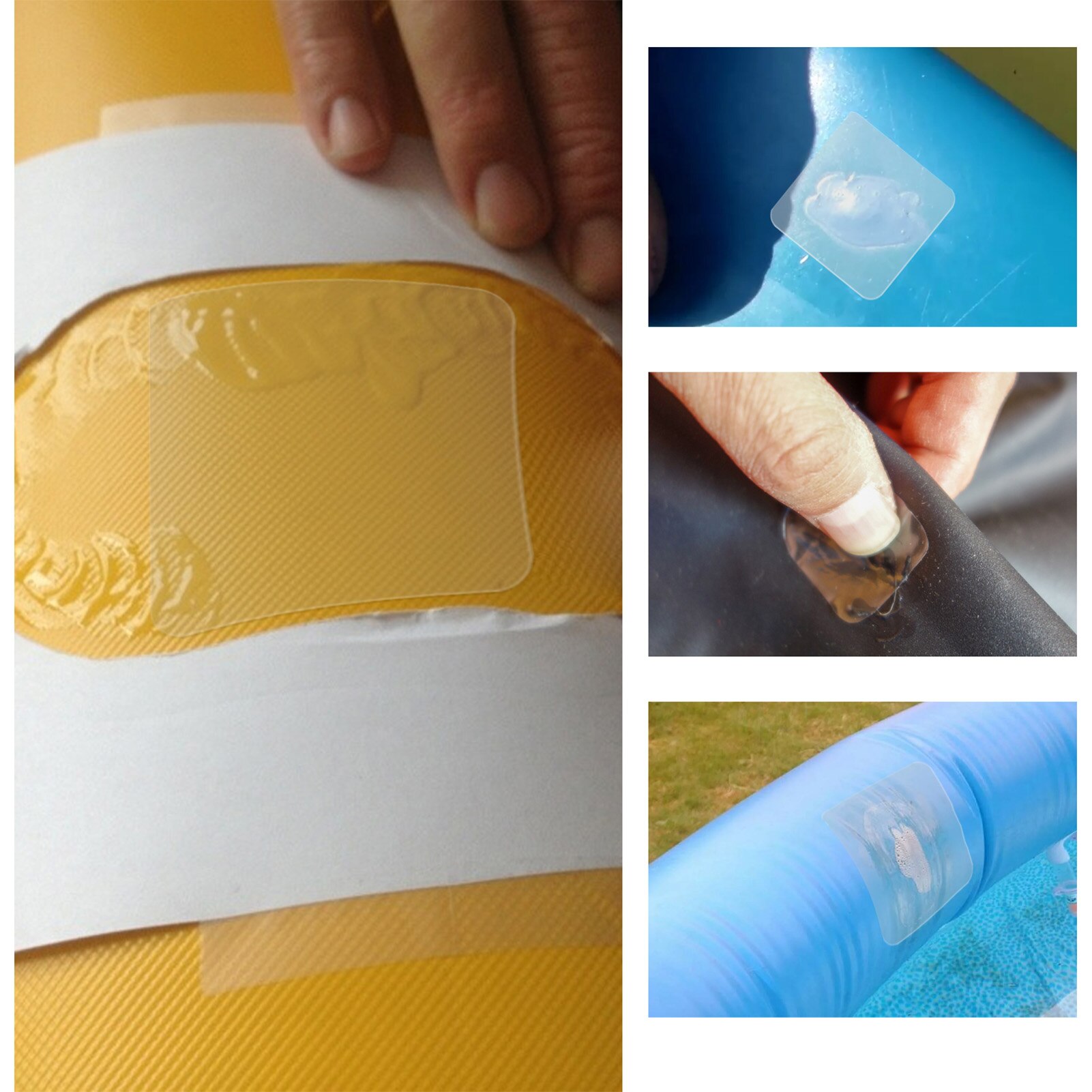 10/20/30PCS Repair Patch Kit Self-Adhesive Vinyl Patches Set