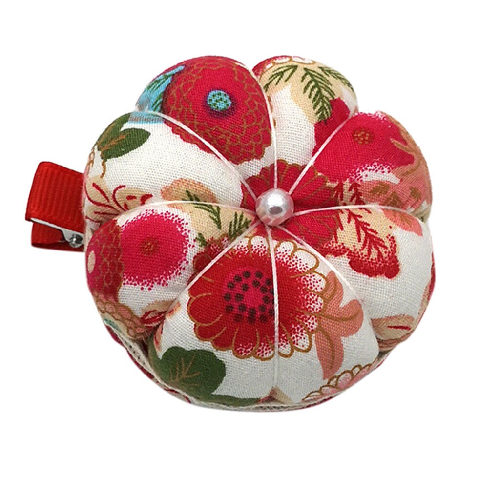 Multifunctionele Bloemen Pols Pin Kussen Special Decoratieve Naaimachine Thuis Naaien Kit Houder Levert Diy Craft: Red