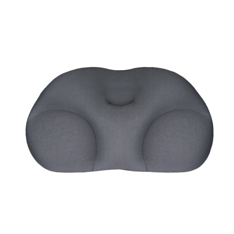 Hals Care Foam Kussen 4 Kleuren Schuim Deeltjes Kussen Nek Kussen Fiber Trage Rebound Zacht Kussen Massager Cervicale Gezondheidszorg: Dark grey