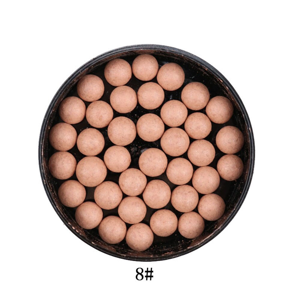 Matt blush ball lysne hudfarge naken sminke naturlig reparasjonskapasitet klassisk ball fargerik perleskimrende blush verktøy: 8