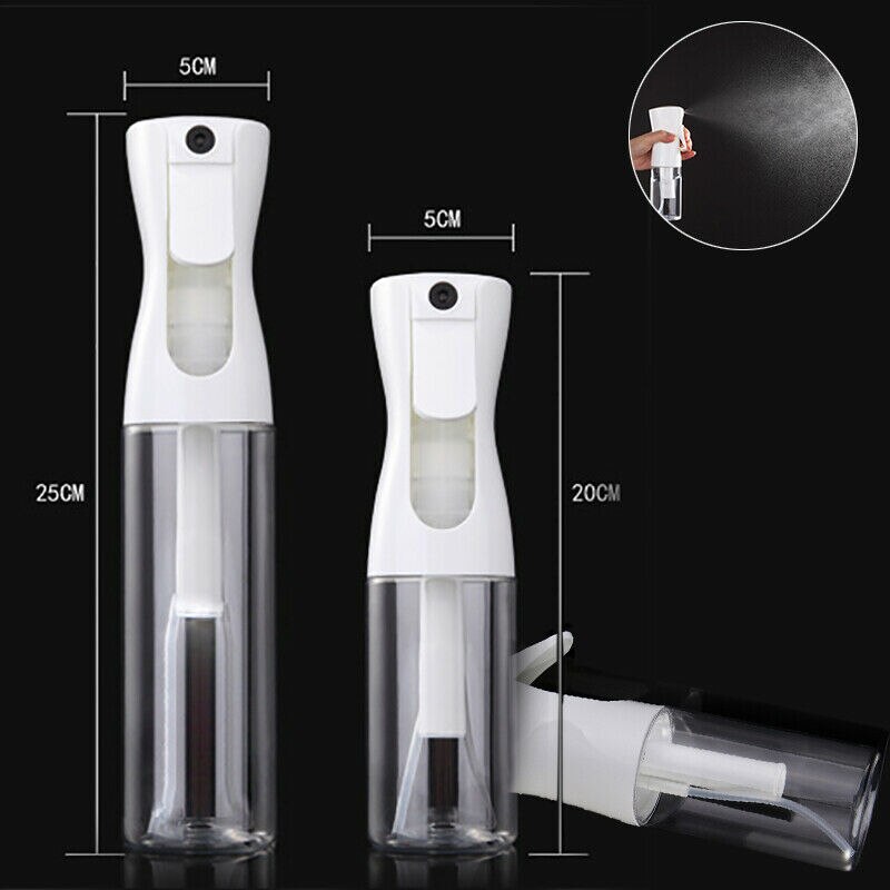 300Ml Mist Spray Bottle Ultra Fine Continuous Water Mister for Hairstyling Cleaning Plants Universal Fine Mist Water Spray