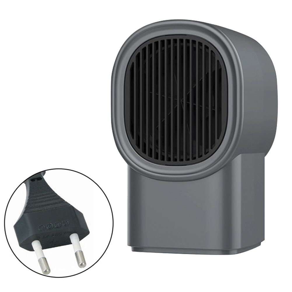 Handle Electric Heater Portable Office Home Plastic Heating Fan Portable Warmer Machine Desktop Warm Air Blower 17x10x10cm: Default Title