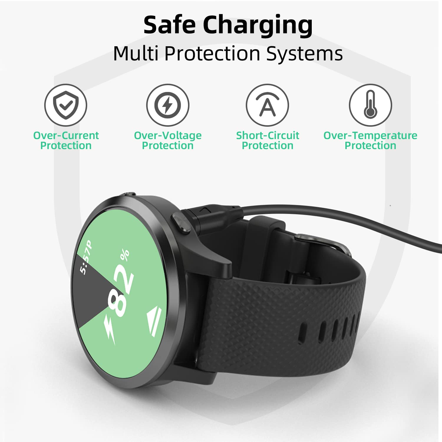 USB Typ C Ladekabel für Garmin Fenix 8 7 5X 6S Profi Smartwatch Ladegerät Kabel für Garmin Fenix Serie Datenleitung