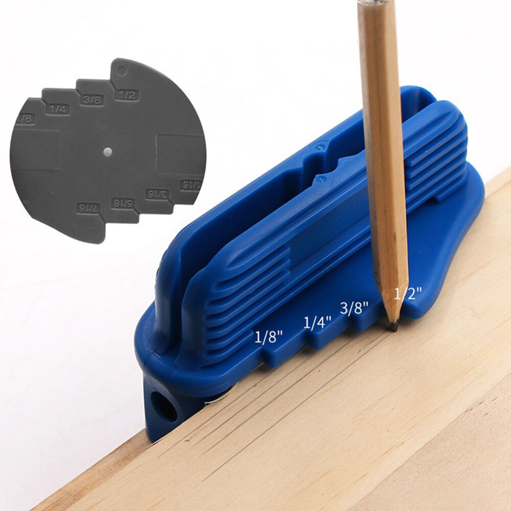 Mark Center Finder Centering Scriber Marking Gauge Alignment Line Carpenter Tool Woodworking Magnetic Center Line Scriber Finder