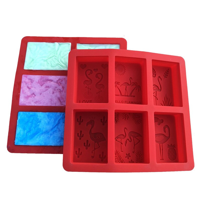 15 Shapes Silicone Soap Molds 3D Handmade Soap Making Resin Clay Candle Chocolate Jelly Ice Tubes Moulds Fondant Cake Decorating