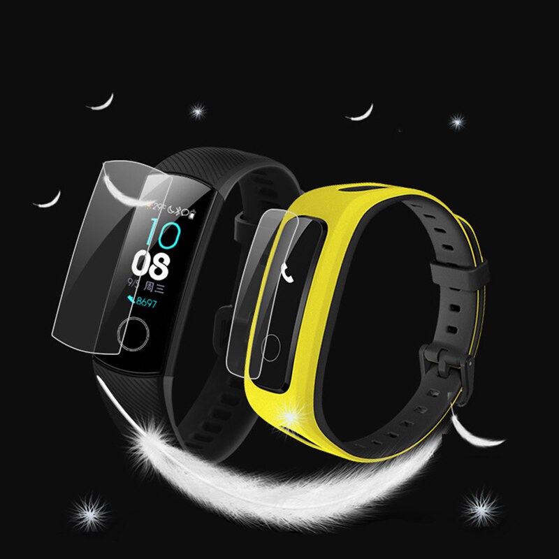 For Huawei Honor Band 4 5 Screen Protector Soft TPU Protective Film Cover for Honor Band 4 Running Version,Not Tempered Glass
