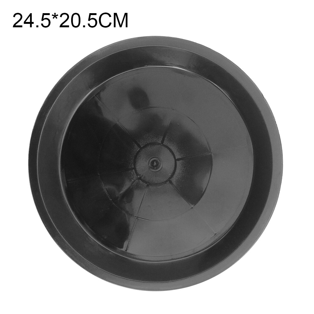 10 Pcs Plastic Garden Flower Pot Plant Saucers Water Tray Base for Indoor Outdoor JW