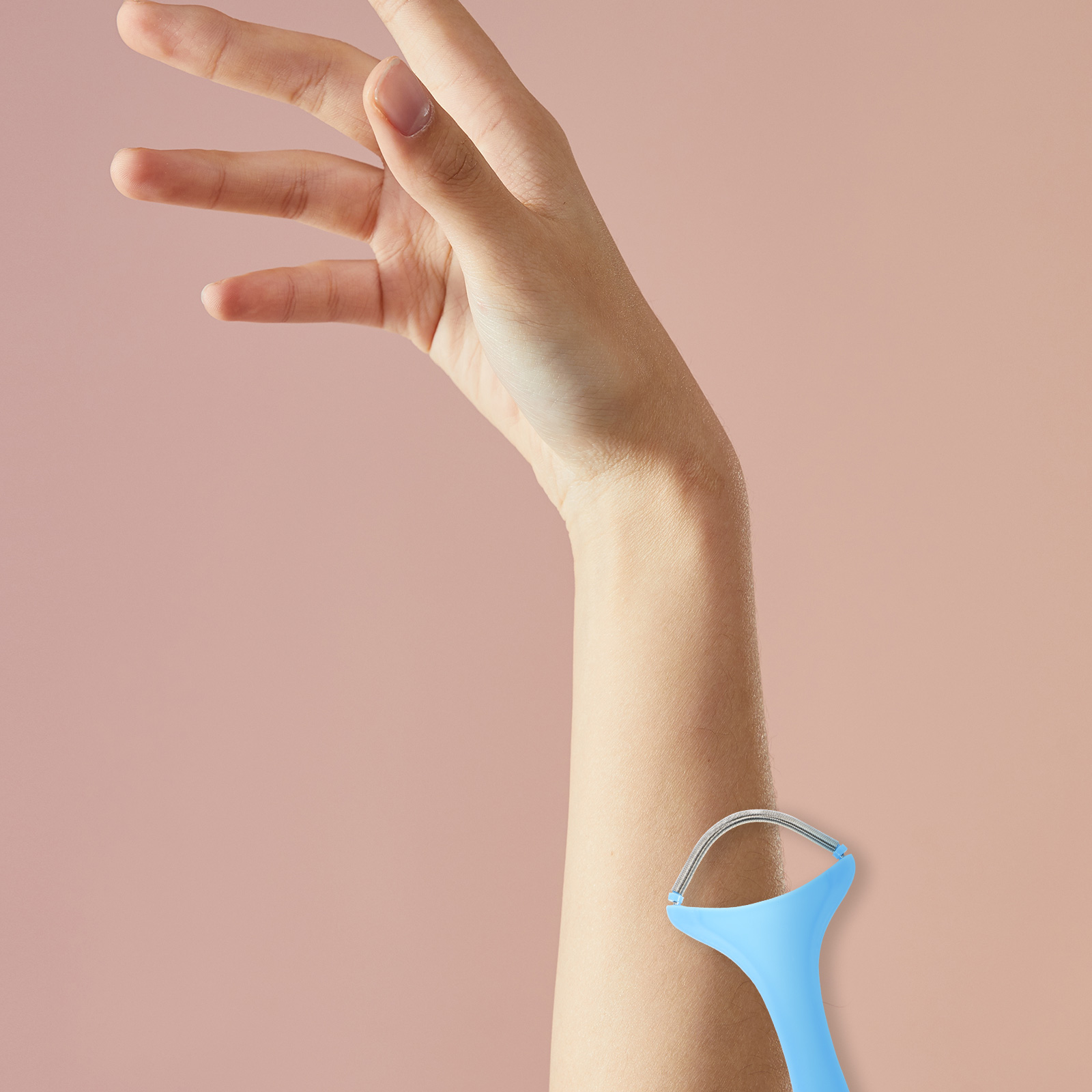 Verwijderingshulpmiddel Voor Het Verwijderen Van Gezichtshaar Verwijderaar Veerscheerapparaat Draagbaar Handmatige Epilator Trimmer Roller Baard