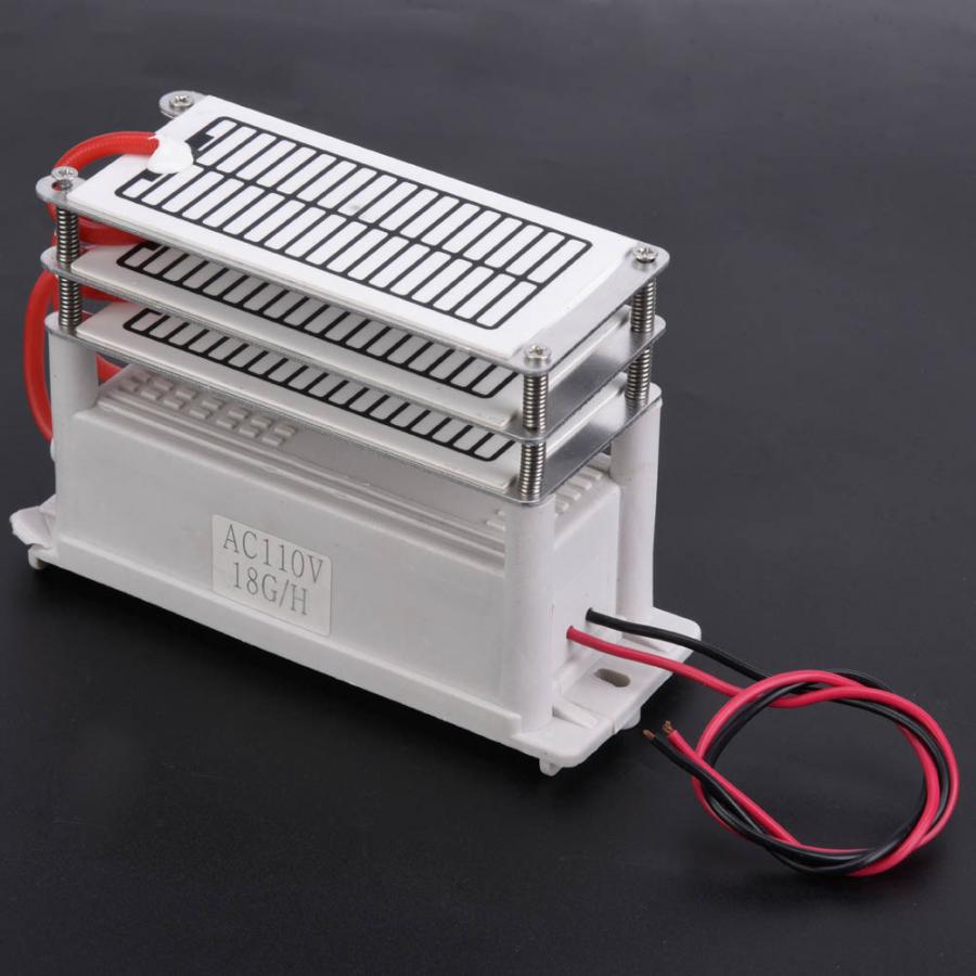 Purificador de aire integrado, generador de ozono, purificador de olores para limpieza de placas de cerámica para el hogar, generador de ozono, coche de 18g para el hogar