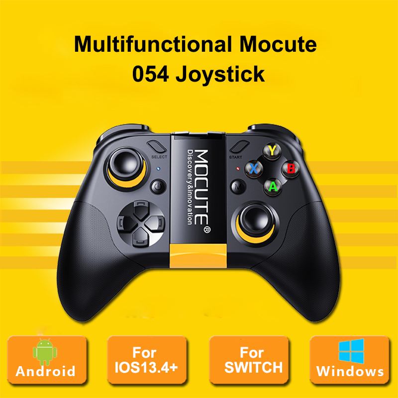 Mocute 054MX Bluetooth Draadloze Game Controller Voor Ios 13.4 + Adroid Mobiele Telefoon 6-Axis Gamepad Voor Nintendo Switch console Pc