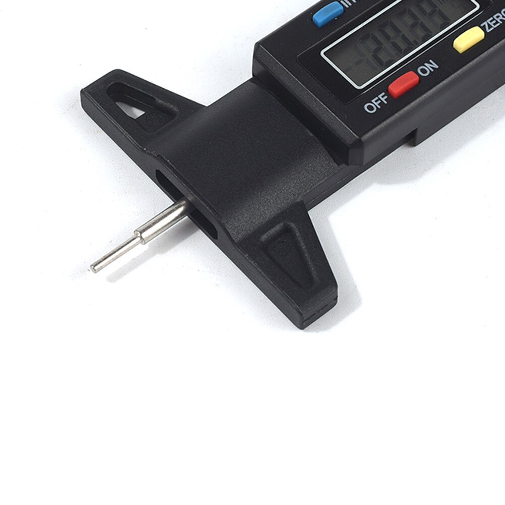 Testeur de pneus, profondeur de bande de roulement, voiture camion, écran LCD, étrier, testeur de pneus, jauge d&#39;outil numérique précise