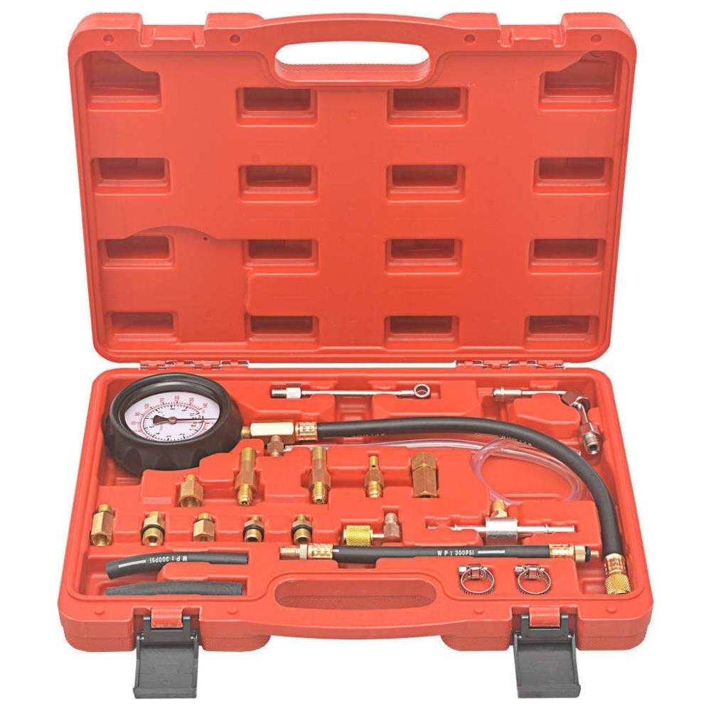 Fuel injection pressure gauge kit 140 PSI 0-10 bar