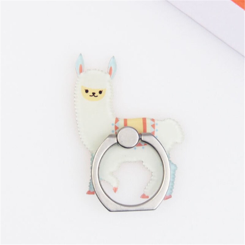 Universal Stent Mobile Phone Holder Stand Alpaca Finger Ring Magnetic For Cell Smart Phone Stand Holder For Iphone 11 XS MAX 8: 5