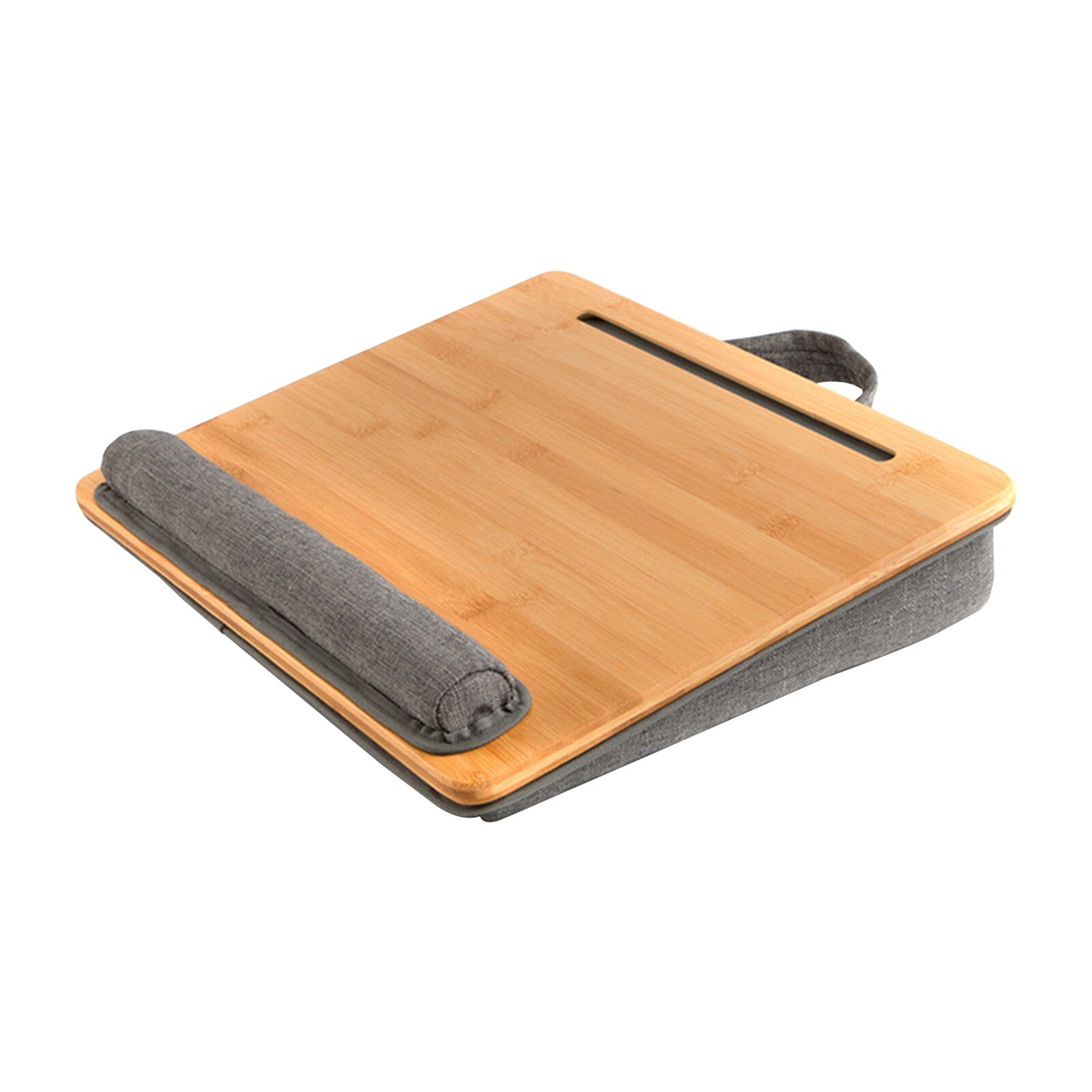 With Soft Pillow Multifunctional Handle Mouse Pad Stable Lightweight Durable Home Wooden Laptop Desk Office Universal