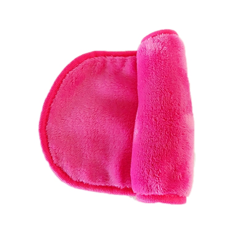 Mikrofiber makeup remover handduk återanvändbar magisk makeup remover våtservetter behövs inget ansiktsrengöringsolja hudvård sminkverktyg
