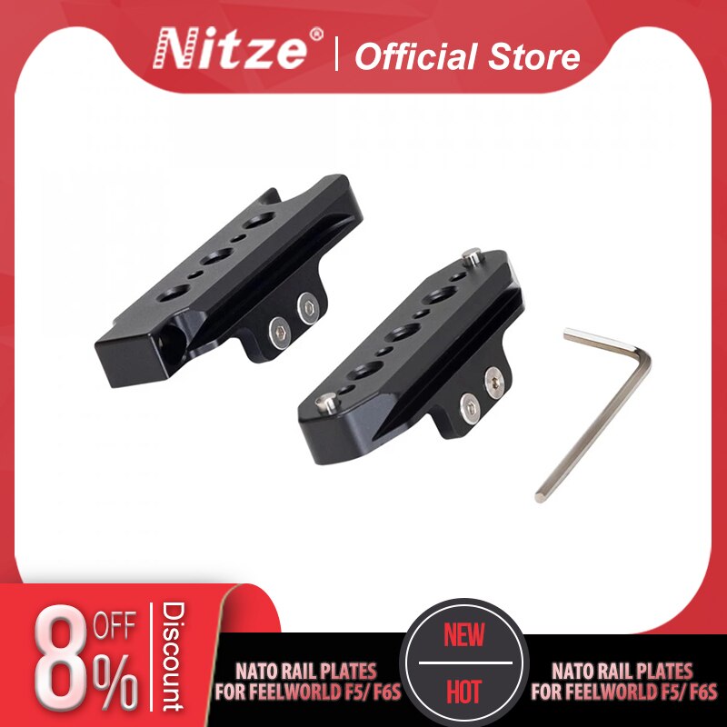 Nitze Nato Rail Platen Voor Feelworld F5/ F6S - TP-F6S