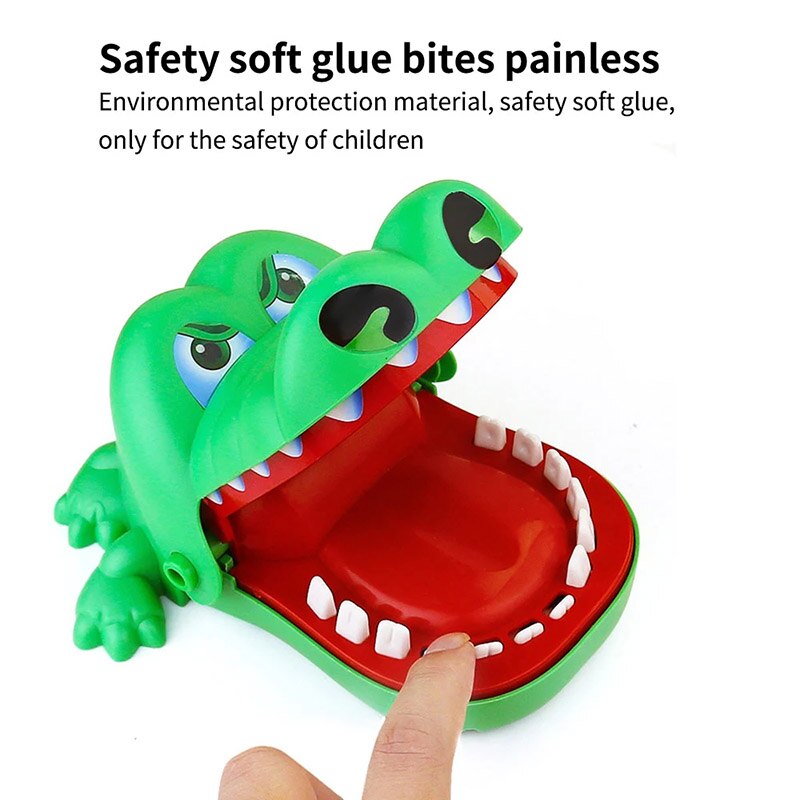 Lustige Spielzeug Mund Zahnarzt Biss Finger Spielzeug Ziehen Krokodil Zähne Spiele Spielzeug freundlicher Lustige Spielzeug Für freundlicher freundlicher Beißen Finger spiel