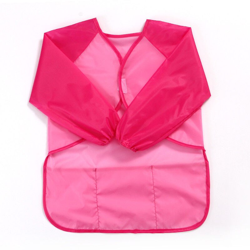 Blouse de peinture pour enfants, imperméable, Anti-usure, bavoir à manches longues, chemise de peinture, tablier d'école pour garçons et filles: style 1