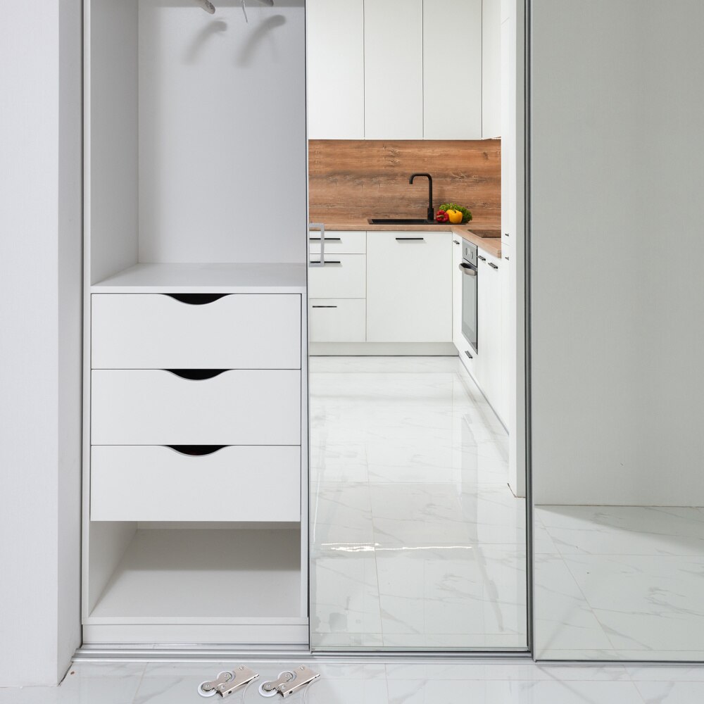 2PCS Double Wheel Door Runners Rollers Replacement Window Door Wheels Sliding Enclosure Wheels Pulleys for Home Wardrobe