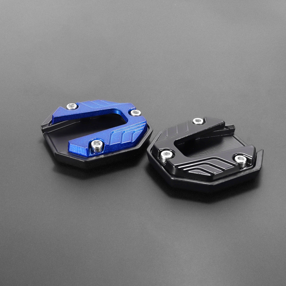 Universele Scooter Motorcycle Bike Kickstand Extender Voet Zijstandaard Extension Pad Ondersteuning Plaat Antislip Vergrote Basis