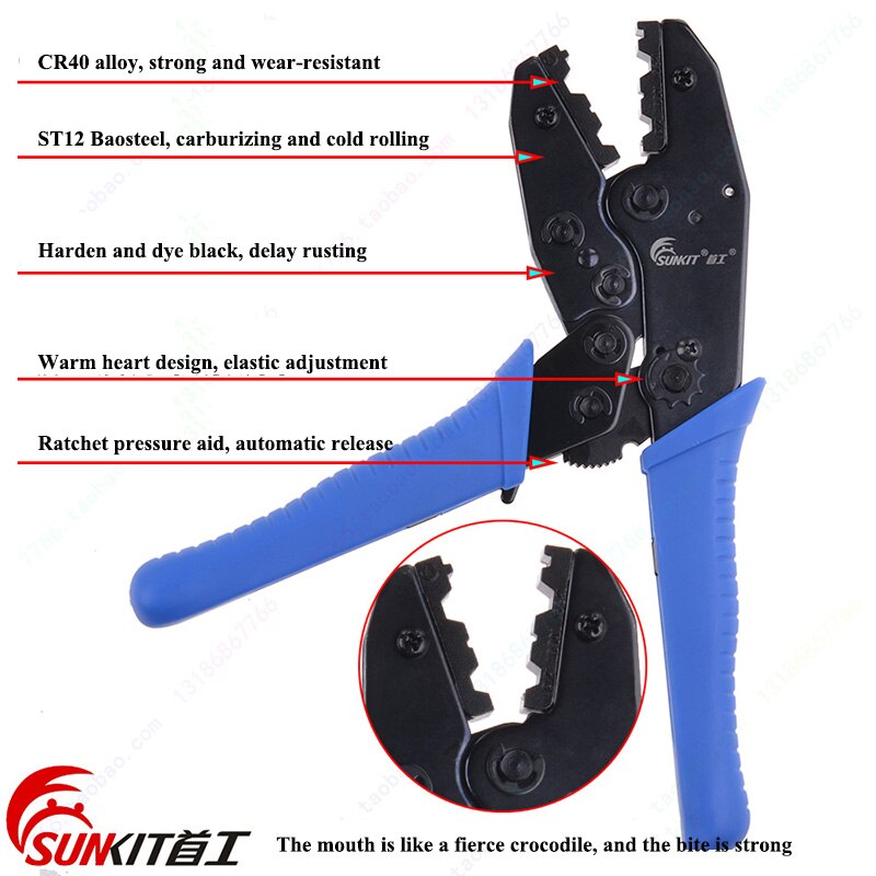Closed-circuit television, coaxial cable crimping pliers TV wire crimping pliers Q9 BNC cold press Plier