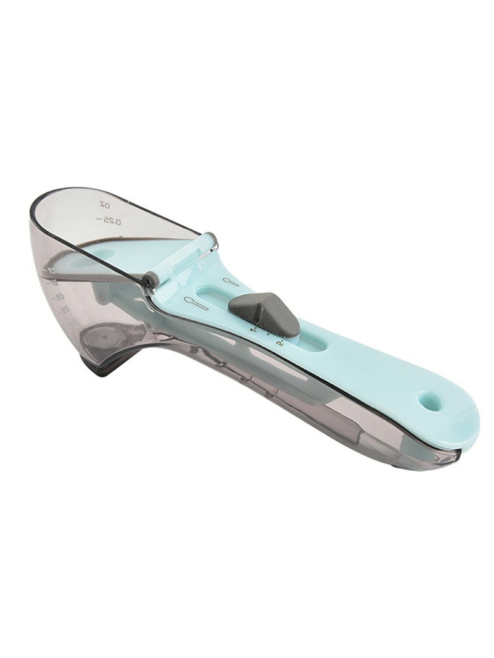 1pc Measuring Spoon Milk Powder Baking Condiment Plastic Scale Adjustable Baking Tool Kit With Scale For Home Kitchen