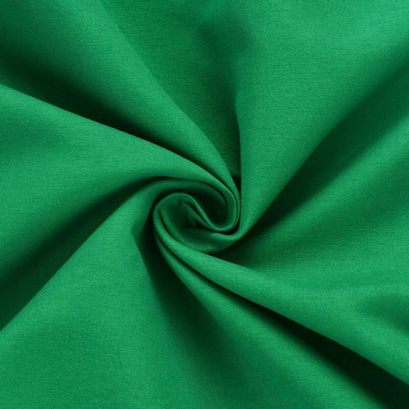 3 x 4M / 10 x 13Ft Green Sn Backdrop Studio Photography Background Washable Polyester-Cotton Fabric