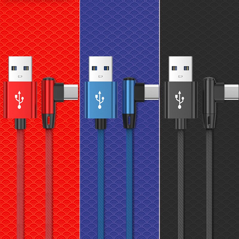 Olaf – câble USB type-c 3A pour recharge rapide et transfert de données, cordon de chargeur USB-C pour téléphone Samsung S10 S9 Redmi note 8 pro USB-C