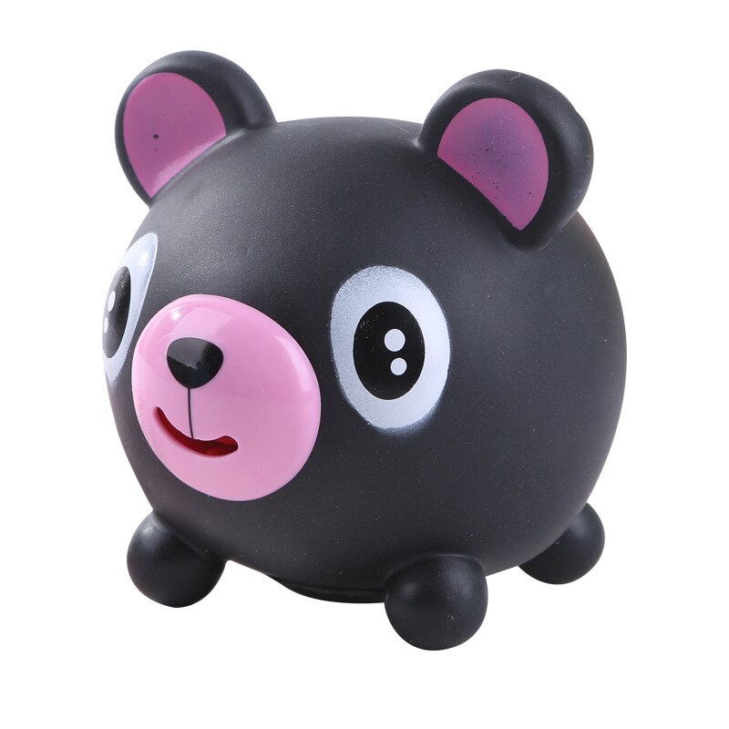 Screaming Toy Talking Cute Animal Tongue Out Stress Reliever Squaking Soft Sounding Electronic Vocal Solid Color