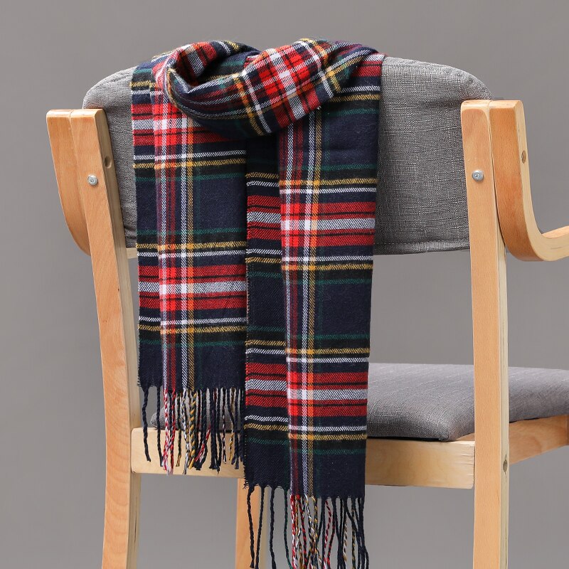 Plaid hiver écharpe femmes Foulard solide foulards décontracté écharpes cachemire Bufandas Hombre: 42