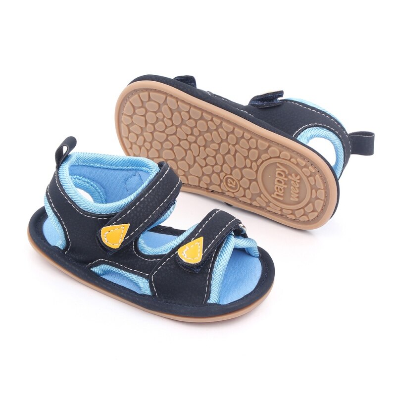 2021 Summer Fashion Baby Boy Girl Sandals Hollow scarpe traspiranti bambino suola in gomma antiscivolo primi camminatori 0-18M