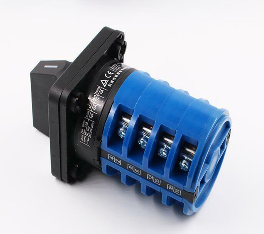 ROTARY CAM SWITCH 3 POSITION CHANGE OVER25 4POLE PANEL MOUNT CNC Milling Machine Lathe Machine