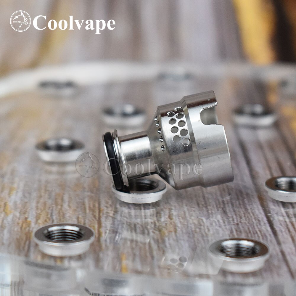 coolvape 25mm Zeus RTA atomizer RTA 3.5ml/4.5ml tank Deck Electronic cigarette Mods Dual Coil Vape Tank RTA Vaper RTA atomizer