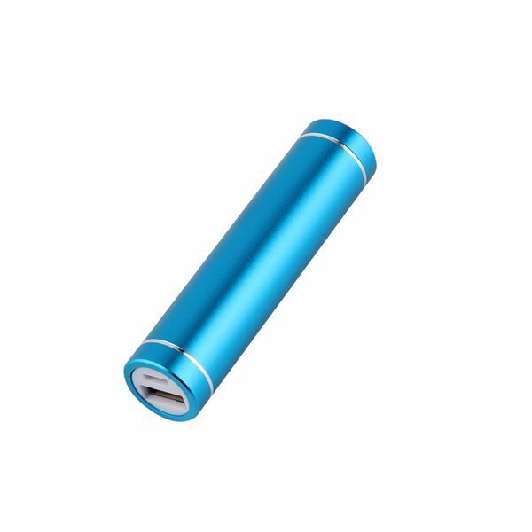 Multicolor USB 5V 1A Power Bank Suit 18650 Battery External DIY Kit Case Box Per Universal Mobile Phones Free Welding: Blue