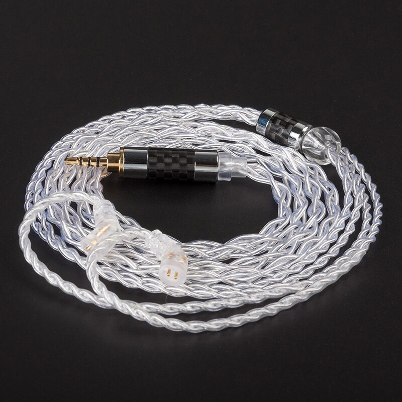 Blon BL-05 bl05 BL-03 bl03 10mm 2nd geração de nanotubo carbono diafragma cnt no ouvido fone alta fidelidade dj esporte fones: 2.5mm clear for bl05