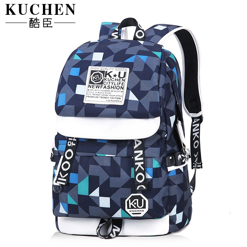 High School Student Rugzak Mannen Reizen Rugzak Zwart Waterdichte Grote Capaciteit Rugzak Voor Jongen Schooltassen Voor Tienermeisjes