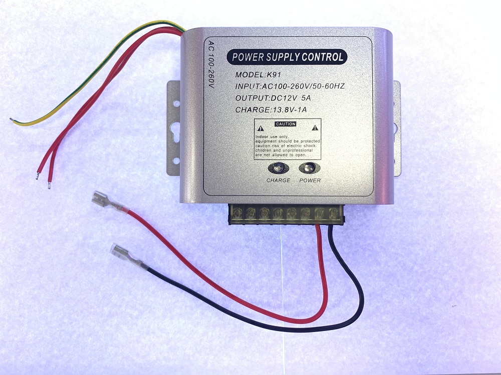Deur Toegangscontrole Systeem Schakelaar Voeding 12V 5A/Ac 100 ~ 260V Ondersteuning Externe Batterij