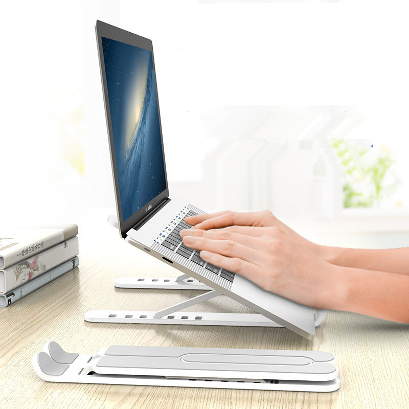 Aluminium Einstellbare Faltbare Laptop Stand Nicht-Unterhose Schreibtisch Montieren für Macbook Profi Luft IPad Profi Dell HP Soporte Notizbuch Halfter