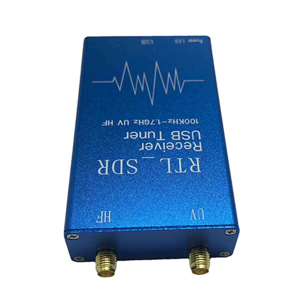 Récepteur USB Radio AM FM Portable, 100KHz-1.7GHz VHF UHF HF RTL SDR