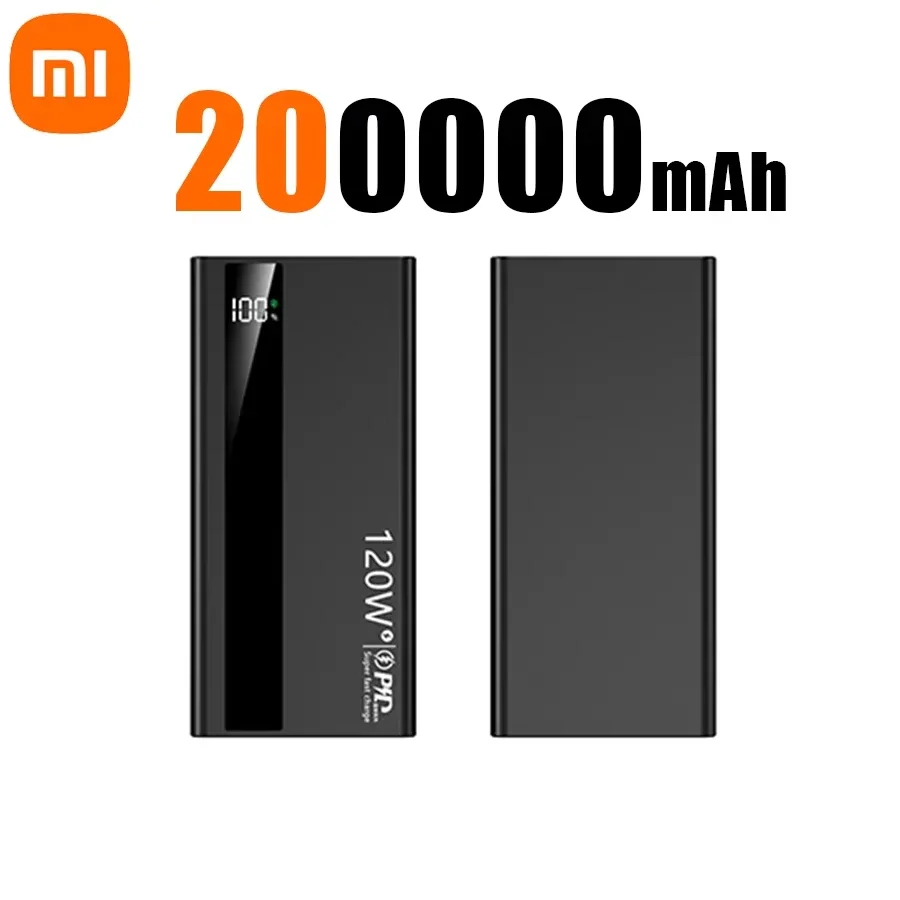 Xiaomi 500000 mah powerbank mit hoher kapazität 120w beladen, tragbarer externer akku für iphone und huawei: Rose