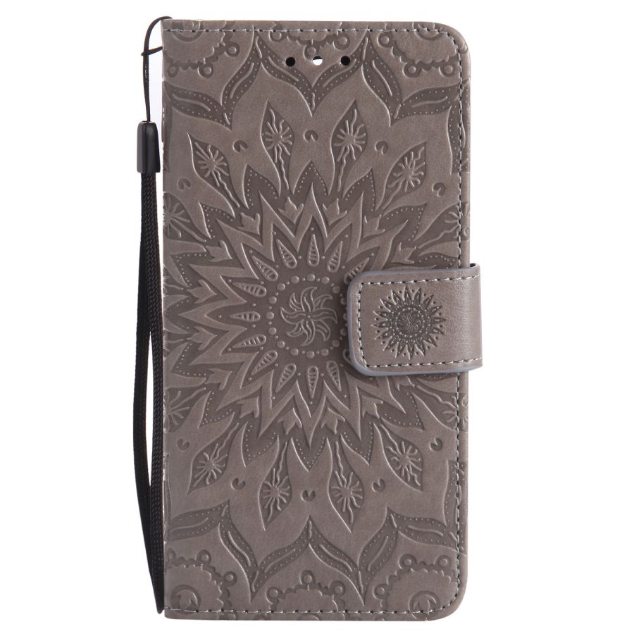 Leer Voor Samsung Galaxy J7 J 7 J730 730 J730F/Ds J730FM/Ds SM-J730FM/Ds Telefoon case Coque Cover Flip Fundas Telefoon Tassen: Gray