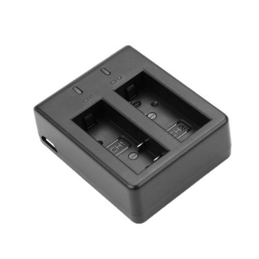 USB Dual Charger for 2Pcs 900mAh Rechargable Li-ion Camera Battery Charging For EKEN H9 H9R H3 H3R H8PRO H8R H8 pro Camera