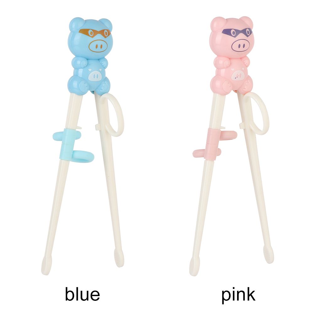 Finger Sets Correct Usage Practice Chopsticks Training Chopsticks Children Cartoon Pig Learning Chopsticks