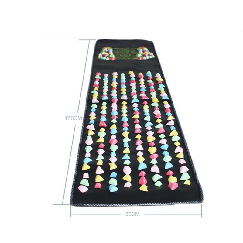HANRIVER-alfombra masajeadora de pies con piedras de Color, producto de , para pasteles calientes, el camino de la salud, 2022
