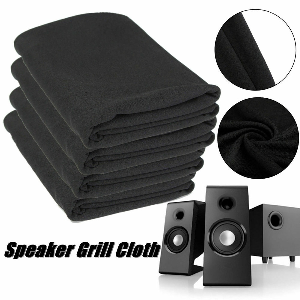 Dustproof Protective Speaker Mesh Cloth Accessories Breathable Sound Box Equipment Acoustic Stereo Gille Fabric Audio Decoration