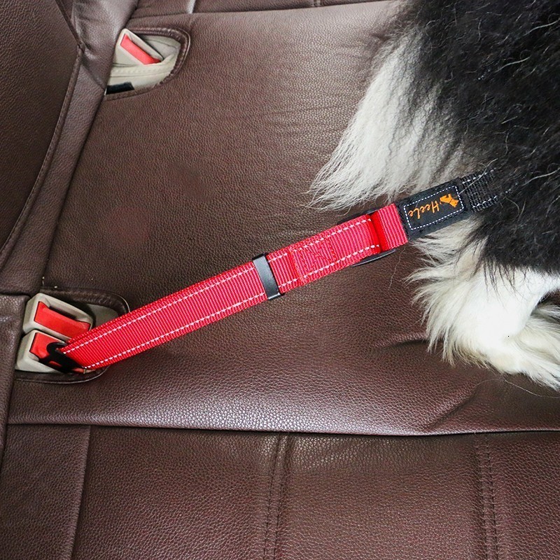 Duurzaam Hond Autogordel Verstelbare Zware Hond Veiligheidsgordel Elastische Voor Voertuig Hond Accessoires